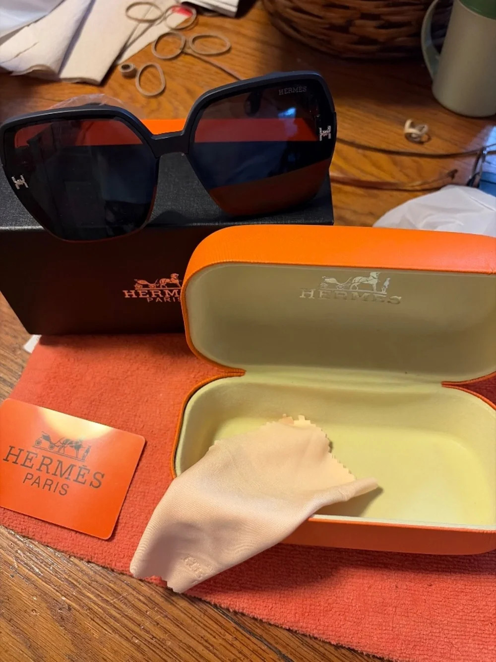 Hermes sun glasses